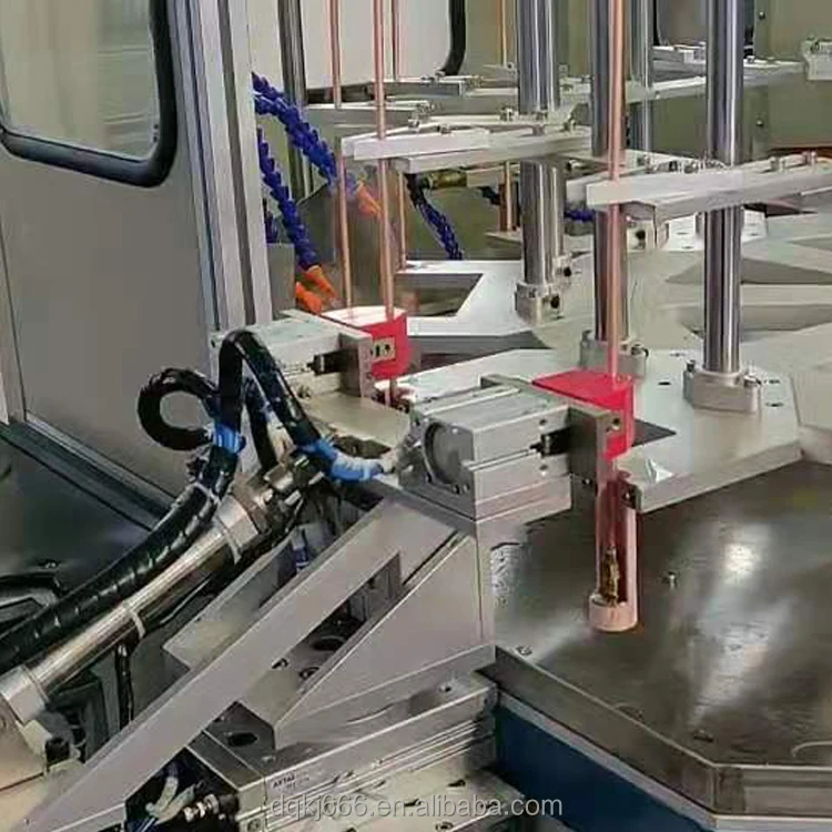 Multi station rotating high-frequency automatic induction welding machine