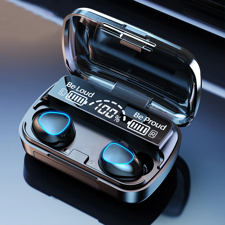 M10 TWS Bluetooth 5 1 беспроводные наушники; Наушники; 9D стерео; Спортивные водонепроницаемые Гарнитура