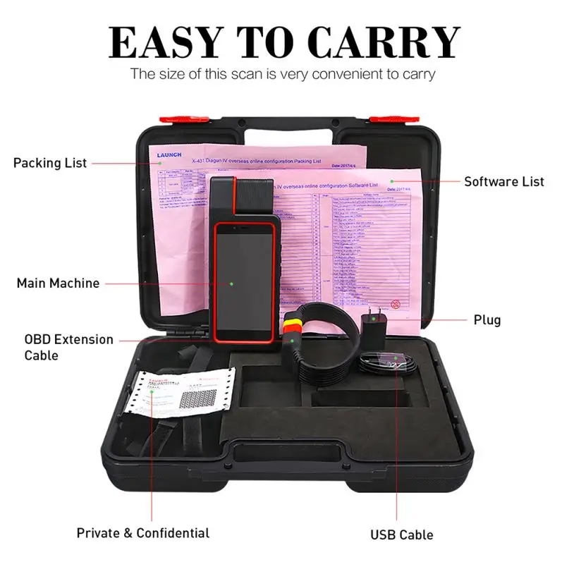 Сканер X431 Diagun IV по заводской цене мощный инструмент для диагностики автомобиля
