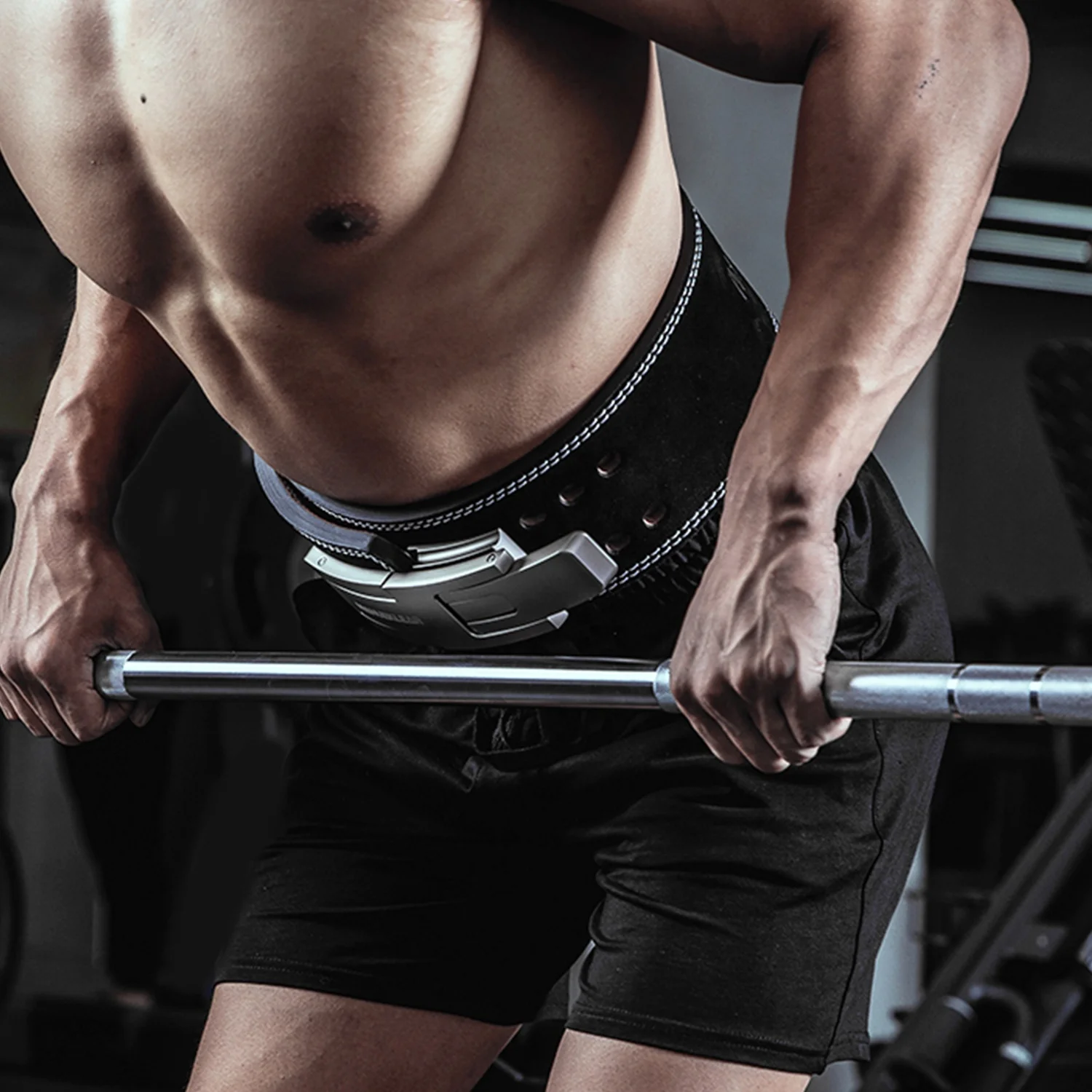 Ремень для тяжелой атлетики из воловьей кожи