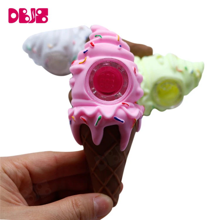 
Lowest Price Mini Pink Rubber Smoking Pipe Silicone Pipes For Weed Smoking 