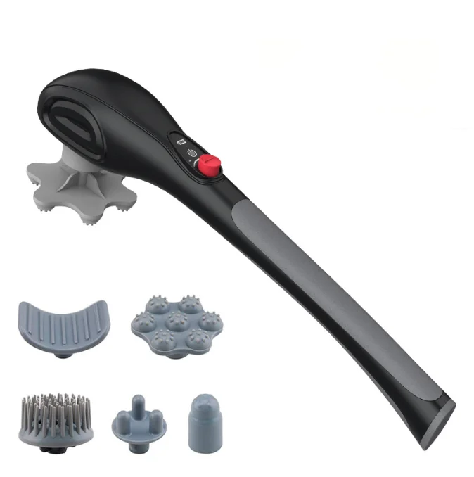 Deep Tissue Body Massager Cordless Electric Handheld Percussion Muscle Hand Hold Massager Vibrating Therapy Massage Machine