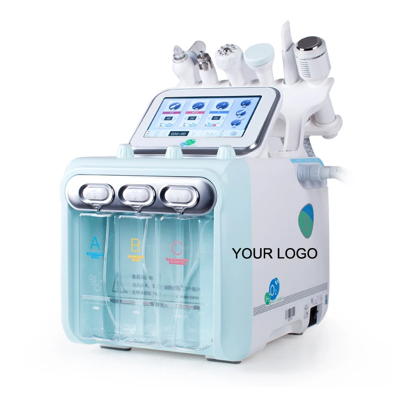hydrofacials 6 in 1 hydro facials machine Small Bubbles hydro machine hidrofacial h2o2 hydro facial machine
