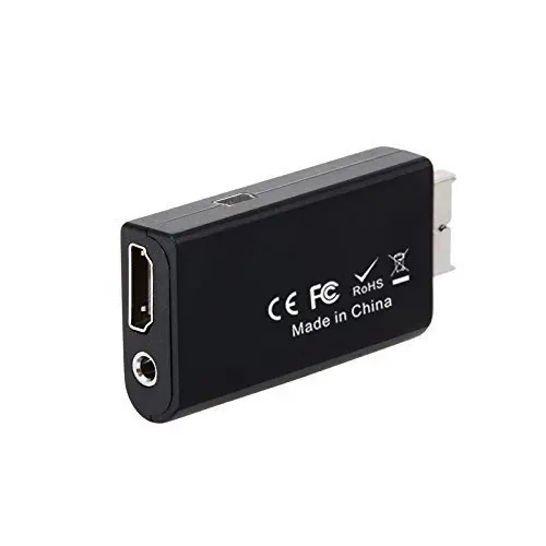 
Hot Selling New Arrival PS2 Video Converter AV Adapter 3.5mm Audio Output 