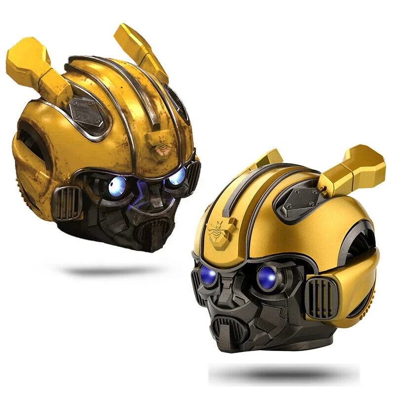 
2019 New creative fashion Transformers bumblebee speaker wireless portable speakers cartoon stereo loudspeaker MP3 music player 