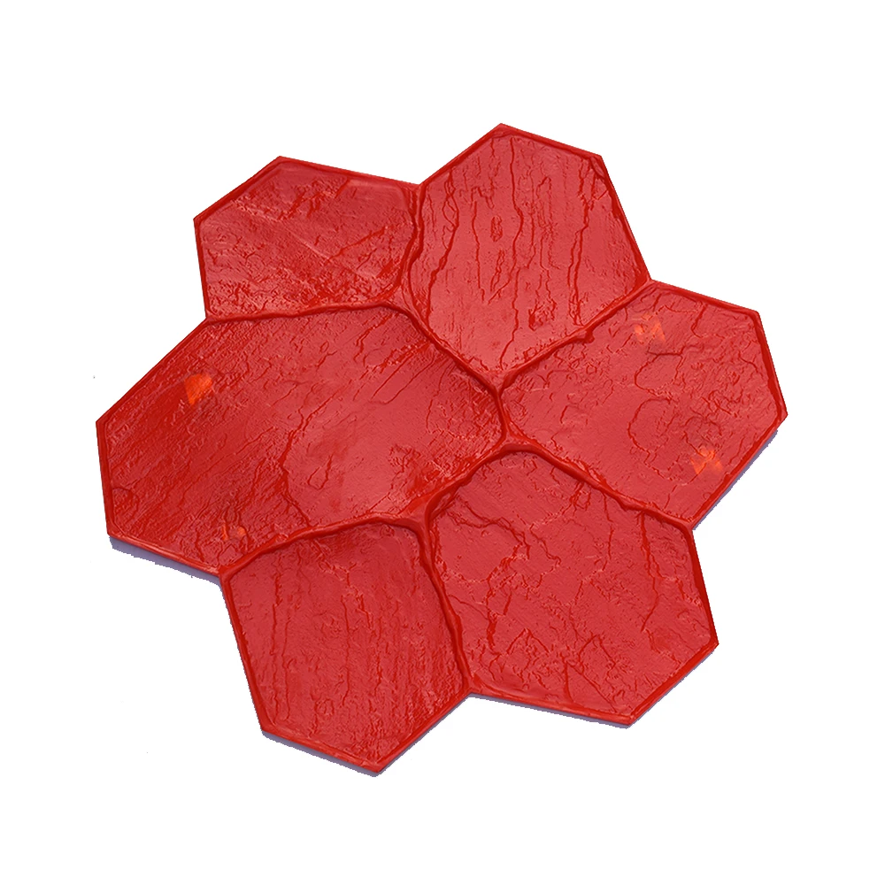 Embossed Floor Mold Stamping Material PU Concrete Art Color DIY Printing Ground Can Be Cement Mould MYFS