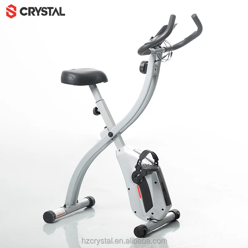 SJ-203 Body Shape equipment Indoor Folding magnetic brake exercise bike X-Bike with rope