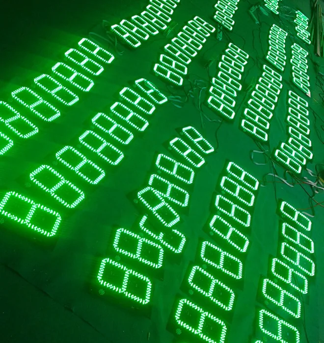 led 7 segment module/Led pcb board 8 number/Gas station led gas price sign