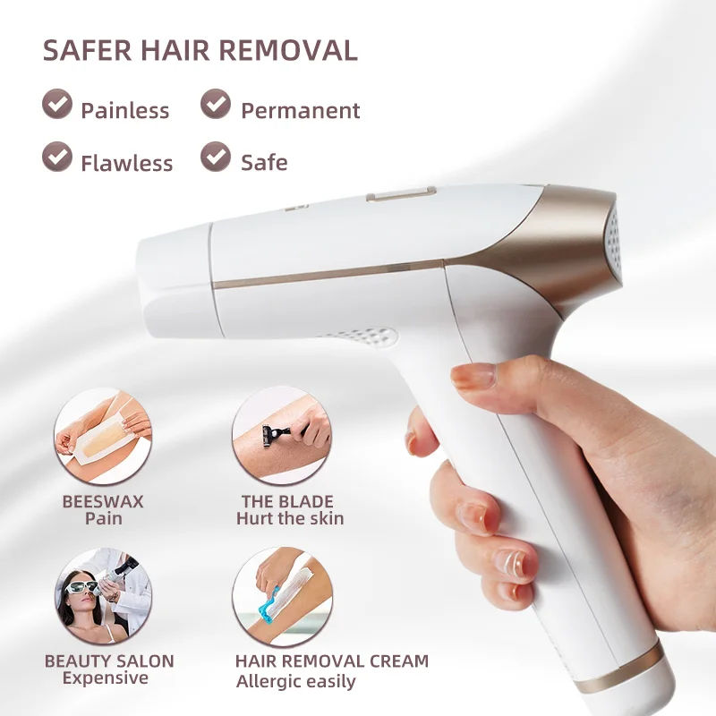 Safe Painless Laser Derilator AC100-240V 36W  Light Window Light Button Plug And Play Power Switch