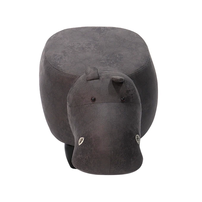  Маленькие размеры милые детские деревянные пуф табуреты для ног садовая еда детский ротанг пушистый табурет с животными