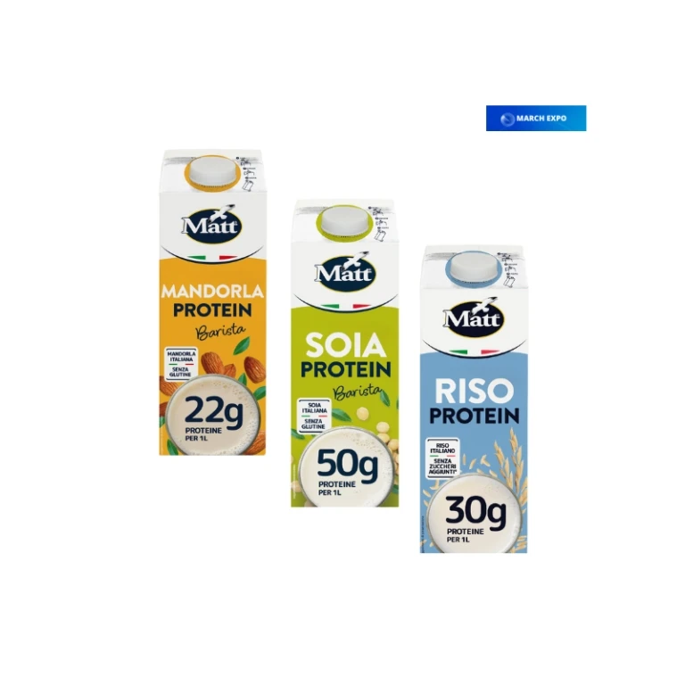 Итальянский поставщик с низким содержанием соли растительный продукт рис миндальный соевый протеиновый напиток для оптовой продажи