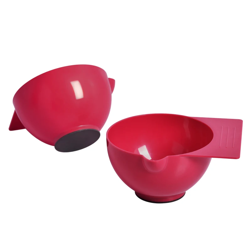 Round Hair Dyeing Palette Bowl Magnetic Tint Color Mixing Bowl for Home Salon