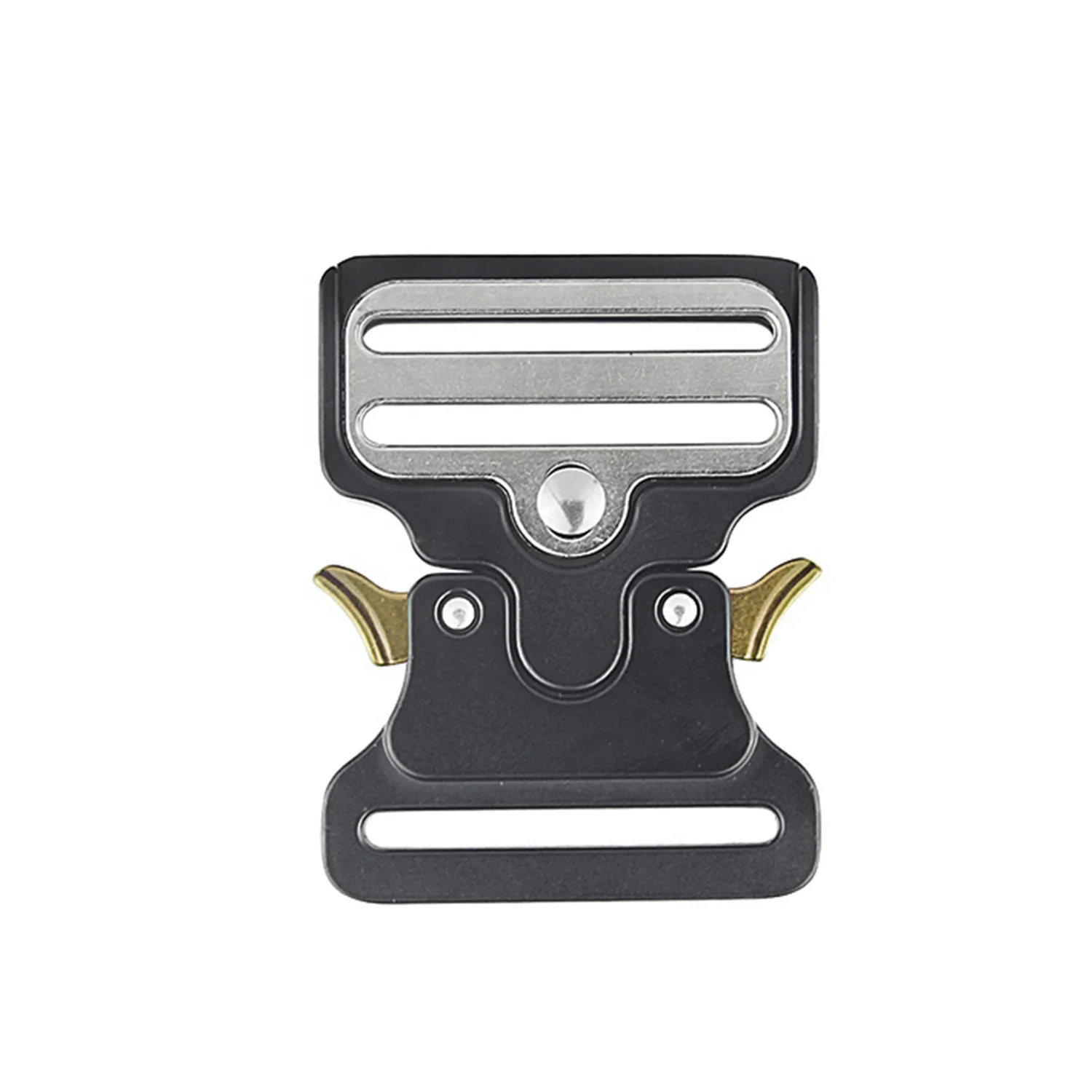 Automatic Quick Release Metal Shoes Buckle 50mm Zinc Alloy Tactical Buckle