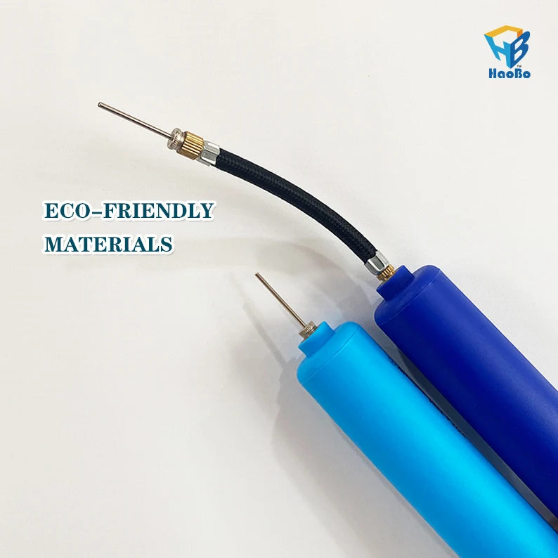 Origin supply manual hand pump iron one-way basketball football pump toy ball pump