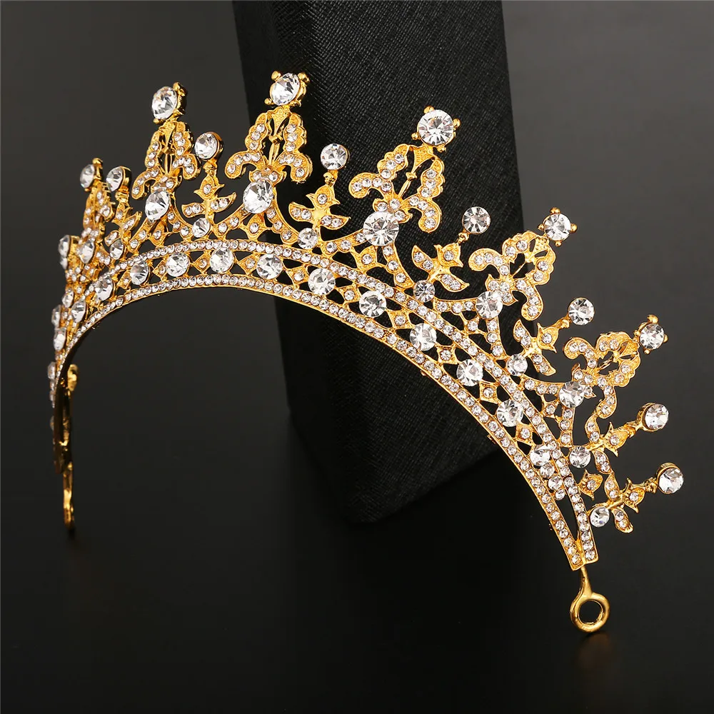 
2020 New design fancy hair accessories for women crowns tiaras crown wedding bride men and 