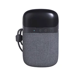 Portable 2 In 1 wireless Earphone bt speaker gaming headset Outdoor Sport wireless earbuds and Wireless Stereo Speaker