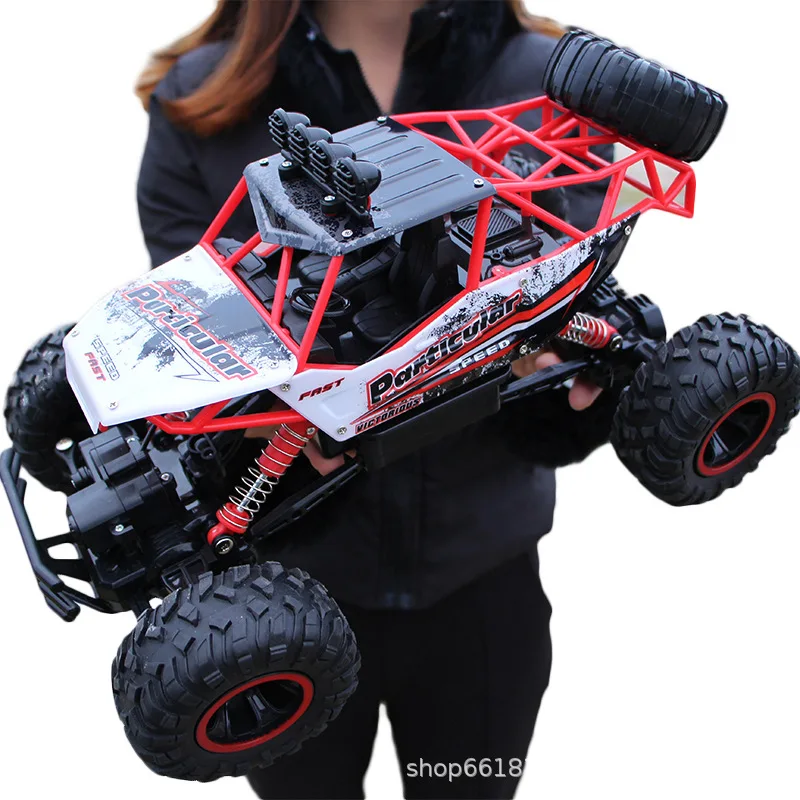 Oversized Remote Control Car Drift Vehicle Four-Wheel Drive Climbing Truck High-Speed Racing Car Charging Toy Car Boy
