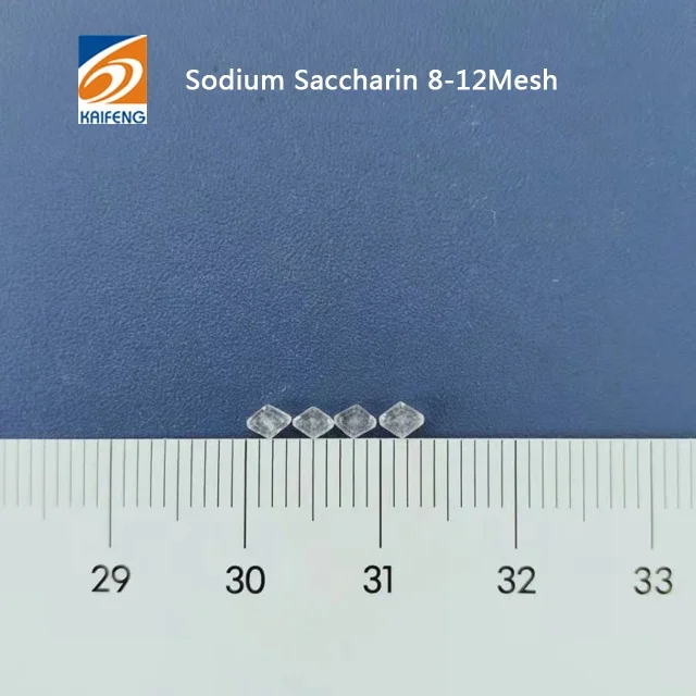 
KAIFENG food additives products HALAL 8-12 mesh artificial sweeteners saccharin powder 