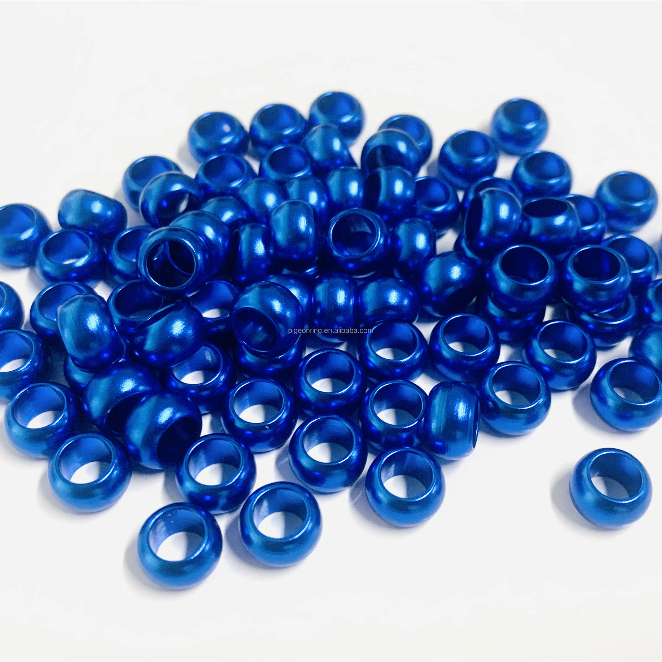 Wholesale High quality circular type aluminium bird rings 5.5mmmm Aluminium bird Leg Bands Canary Leg Bands