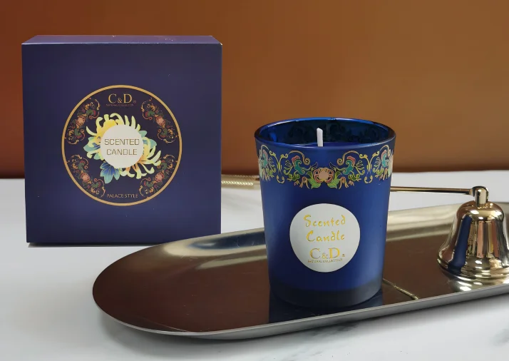 Hot Selling Cheap China-Chic Style- Aromatherapy Candle 70g Aromatherapy Candle Container Set