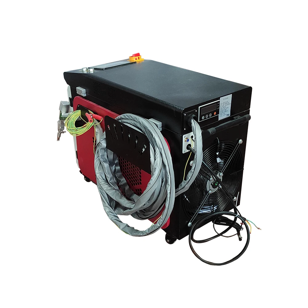 Portable laser cleaner and welder laser cleaning and welding machine rust paint removing metal welding and cutting 3 in 1 laser
