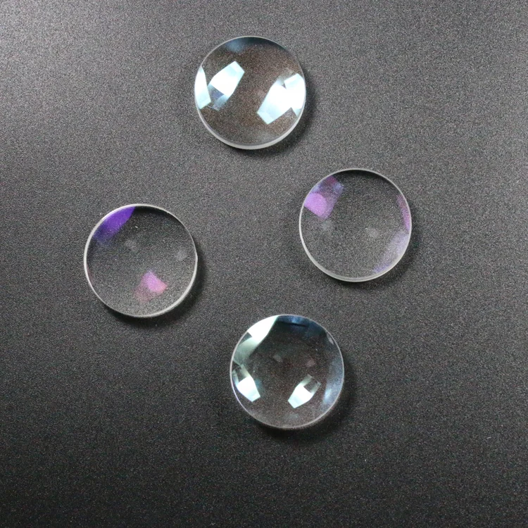 optical large diameter fused silica quartz glass rod lens with AR coating k9 glass rod cylinder lens
