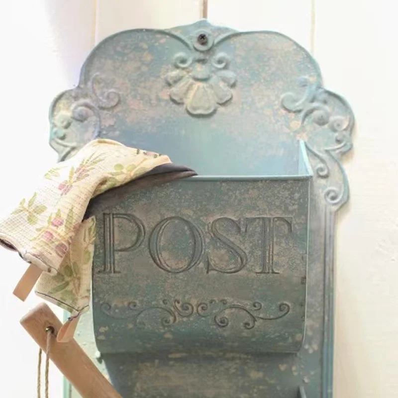 apartment letterbox metal custom color modern design post office mailboxes  wall mounted metal retro mailbox