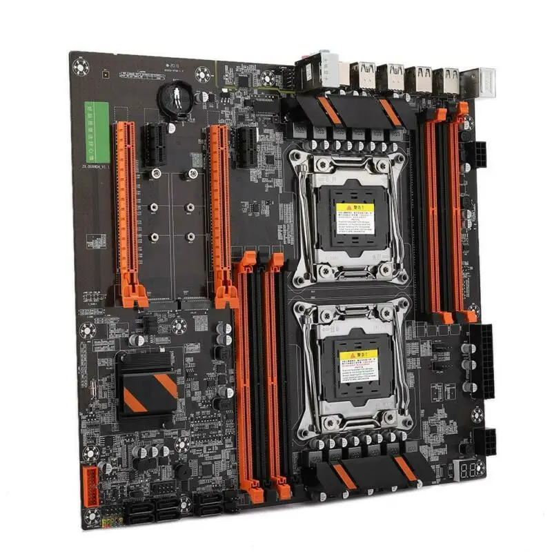 X99 Dual Socket Server Motherboard Mainboard FCLGA 2011-3 for Intel E5-2680 V4