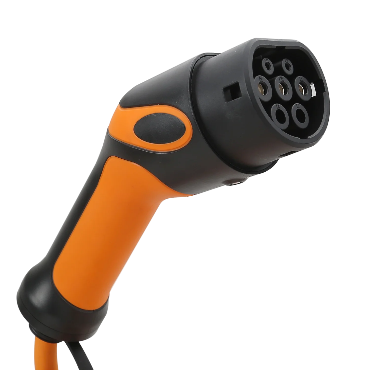 16A 3 phases IEC 62196 Type 2 Electric EV Plug Connector for EV Charging Cable