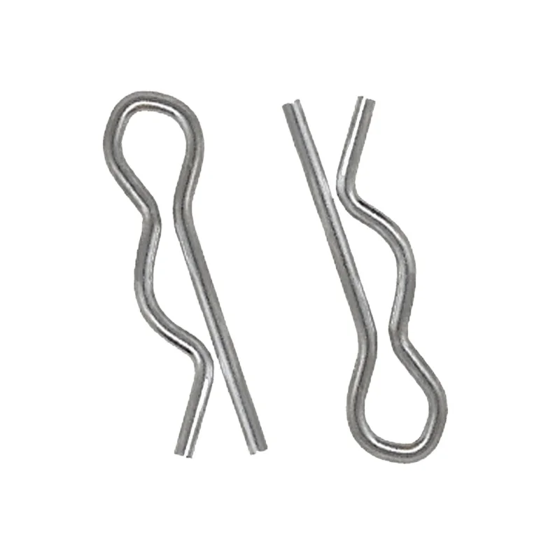 Super Duplex Stainless Steel 2205 2507 A286 Plain R Type Spring Cotter Lock Pin DIN11024