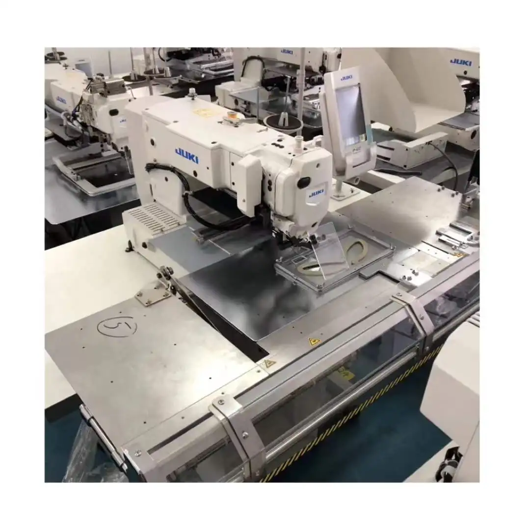 Jukis AMS-221EN-HS3020 single needle program automatic logo circular sewing machine leather pattern sewing machine