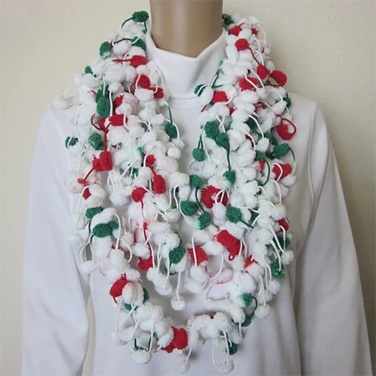 popular soft polyester pompom yarn /textured yarn /ply yarn for scarf sweater cushion yarn of chinese factory wholesale yarn