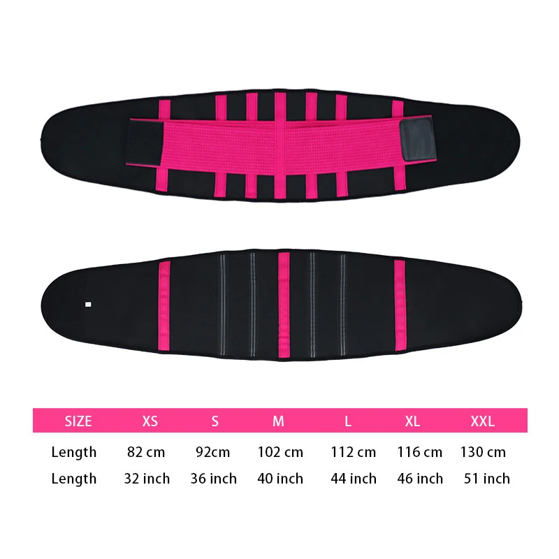 KS-5002# Waist Trainer Belt Body ShaperS Belly Wrap Trimmer Slimmer Belt for Weight Loss Workout