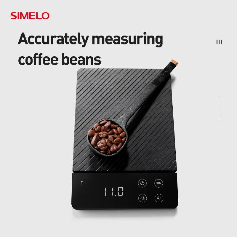 SIMELO multi-function long handled coffee measuring spoon
