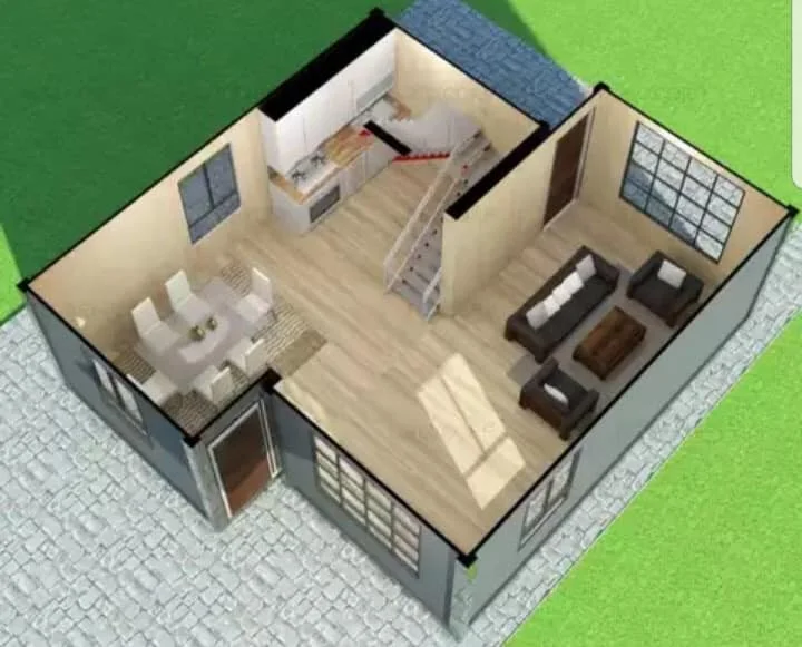 Latest Modern Outdoor Prefabricated Foldable House Flat-Pack Simple Container Homes