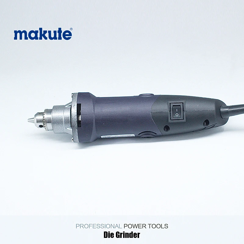 China makute DG003 6mm 14mm 400w 600w micro flexible mini collet extend pneumatic electric 110v air die grinder