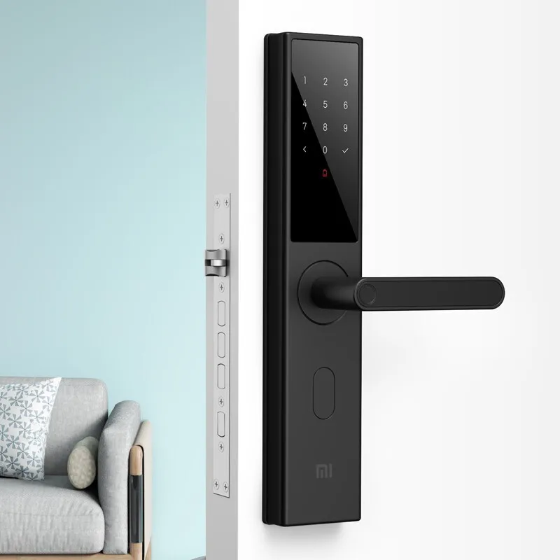 Оригинальный Смарт-замок Xiaomi Mijia молодежная версия Домашняя безопасность дверной замок со сканером отпечатков пальцев класса