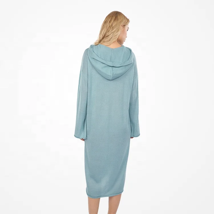 2021 New Arrivals Oversized Wool Winter Knitted Sweater Dresses Women Lady Elegant Casual Dress