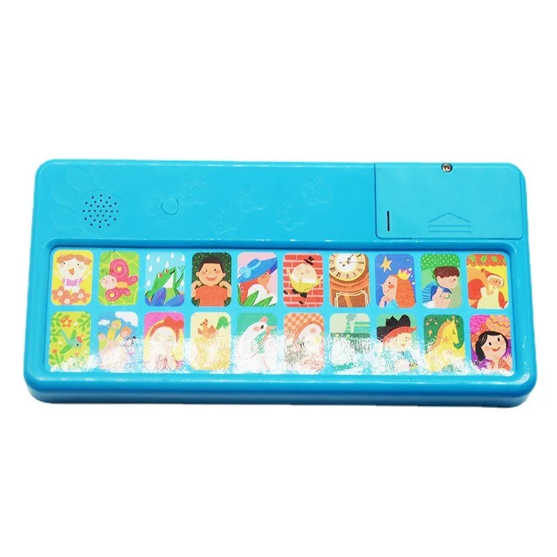 Popular Customized 20 Buttons Coloring Story Audio Book For Kids Montessort Busy Board Enlighten Busy Book