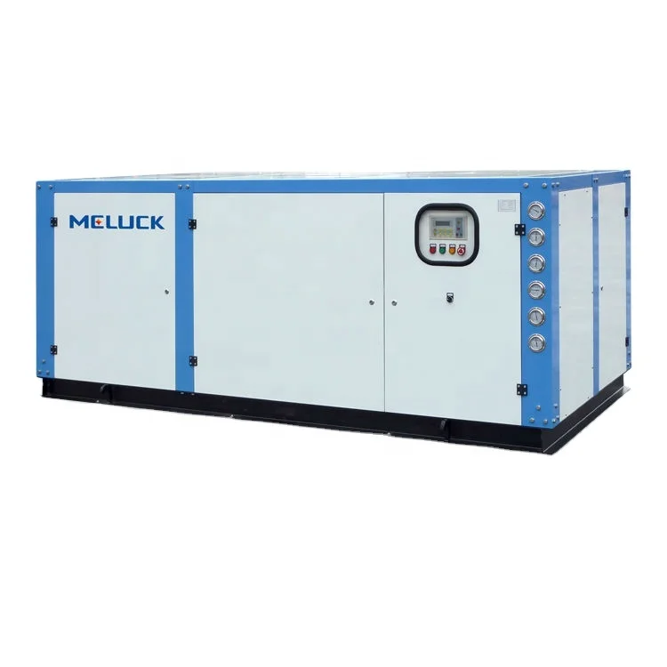 Air Cooled Chiller Low Temperature Food Beverage Air Cooled Screw Type Water Chiller