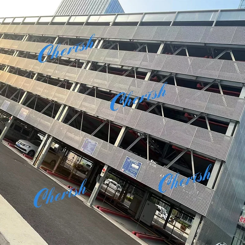 good quality parking lift vertical parking system car lift puzzle