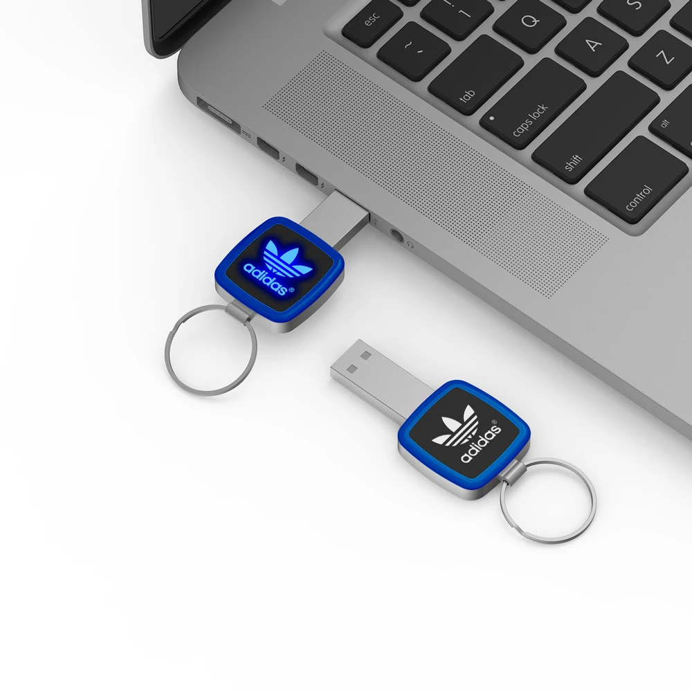Promotional Light Up Branded USB memory sticks, 16GB USB Flash Drive with Best Price