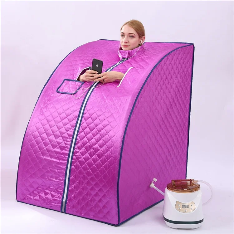 Body Slim Home Mini Steam Sauna Room Easy Use Best Foldable Portable Steam Sauna Tent Waterproof Sauna Steam Bath Machine