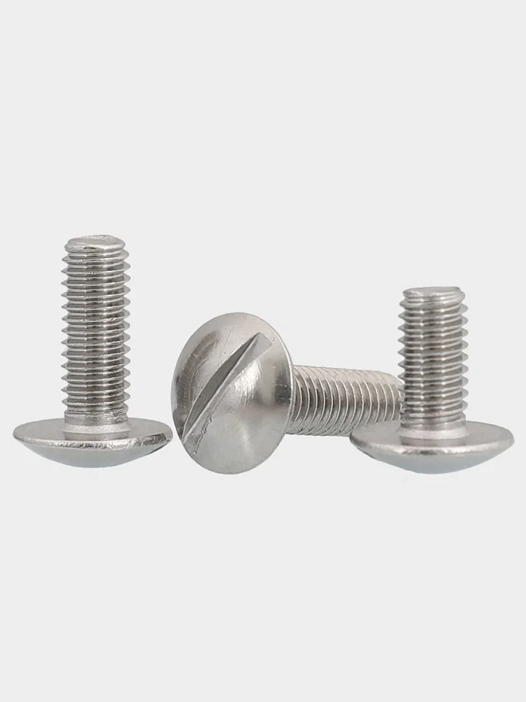 M6 x 14 Stainless Steel A2-70 Slotted Truss Head Machine Screw