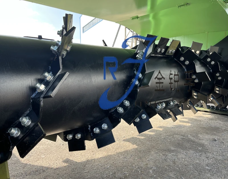 The Factory Supplies Fertilizer Small Compost Machine Turning Mixing Organic Compost