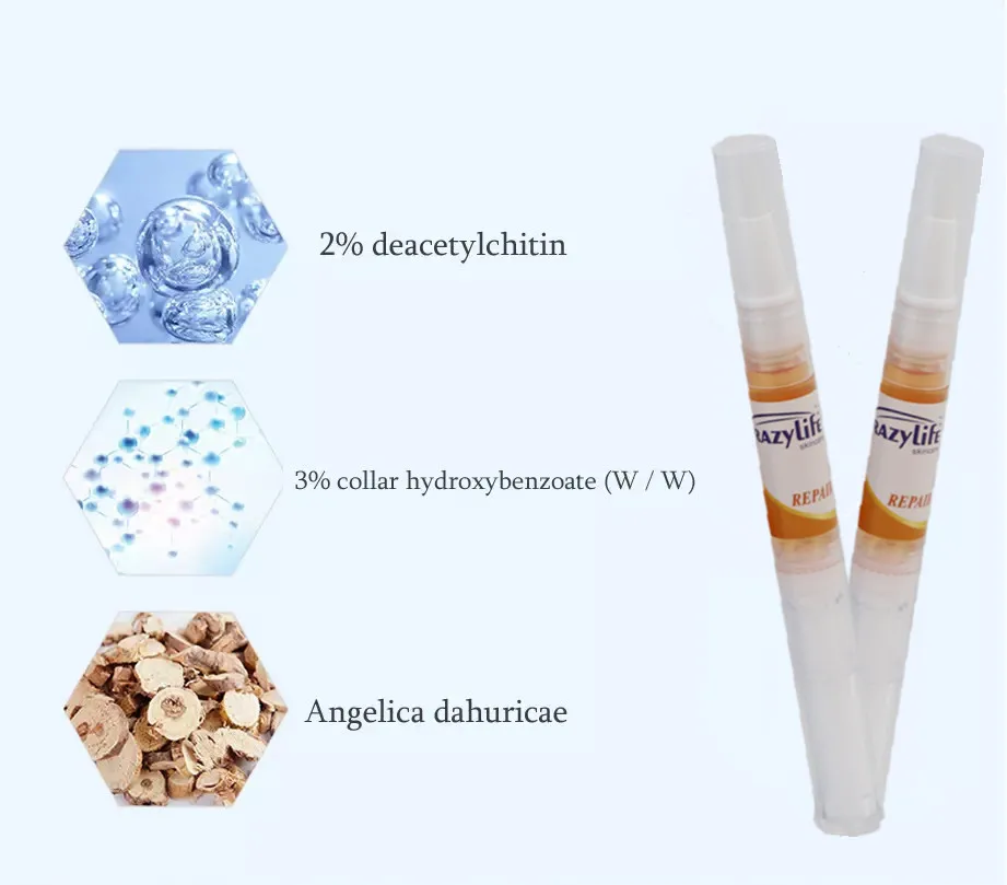 Nail Repair Anti Fungal Treatment Nail Pen Onychomycosis Paronychia Infection Toe Finger Nail Nutrition Health OEM