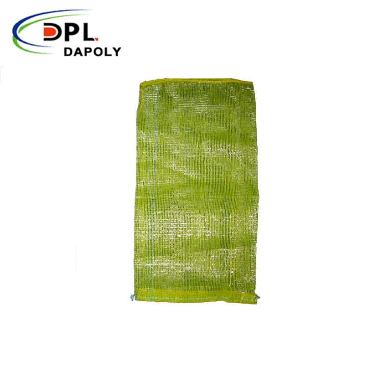 20kg 25kg 30kg Onion Potato Packing Large Mesh Bag with Drawstring