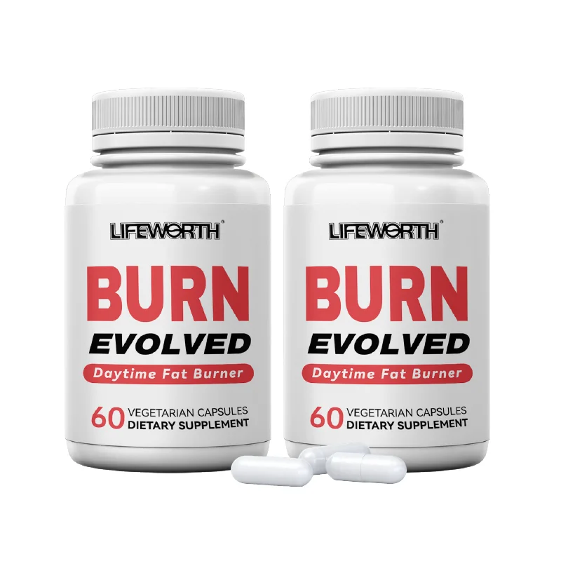 LIFEWORTH Metabolism Booster Day Time Belly Fat Burner Capsule Custom Label with Caffeine Wholesale