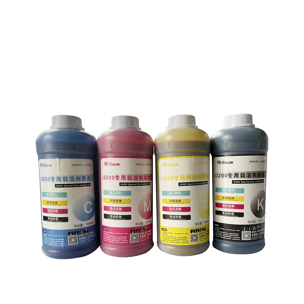 Digital Inkjet Printer Inkject I3200 Eco Solvent Ink Mycolor Original Ink
