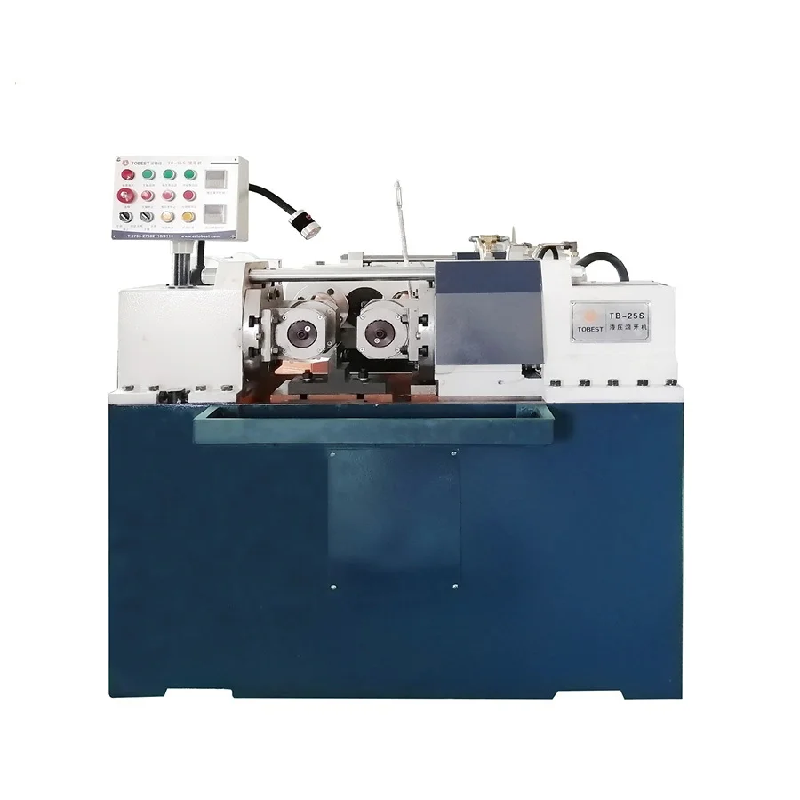 low price high speed anchor bolt u bolt machinery automatic thread rolling machine with feeder